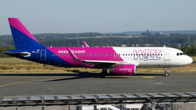 HA-LYL:Airbus A320-200:Wizz Air